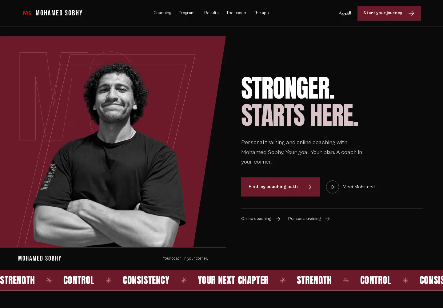 Mohamed Sobhy desktop screen