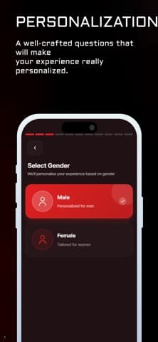Balm Fit application screen 3