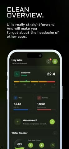 HA . Fit application screen 5