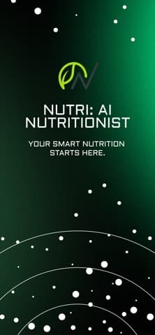 Nutri: AI Nutritionist application screen 1